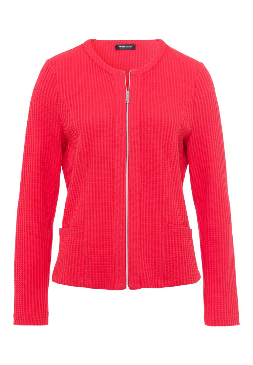 Blazerjacke NOS aus Jersey mit Zipp