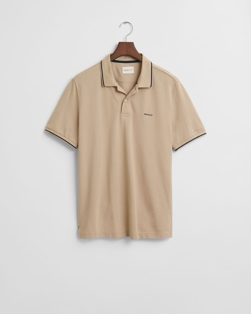 Tipped Piqué Poloshirt