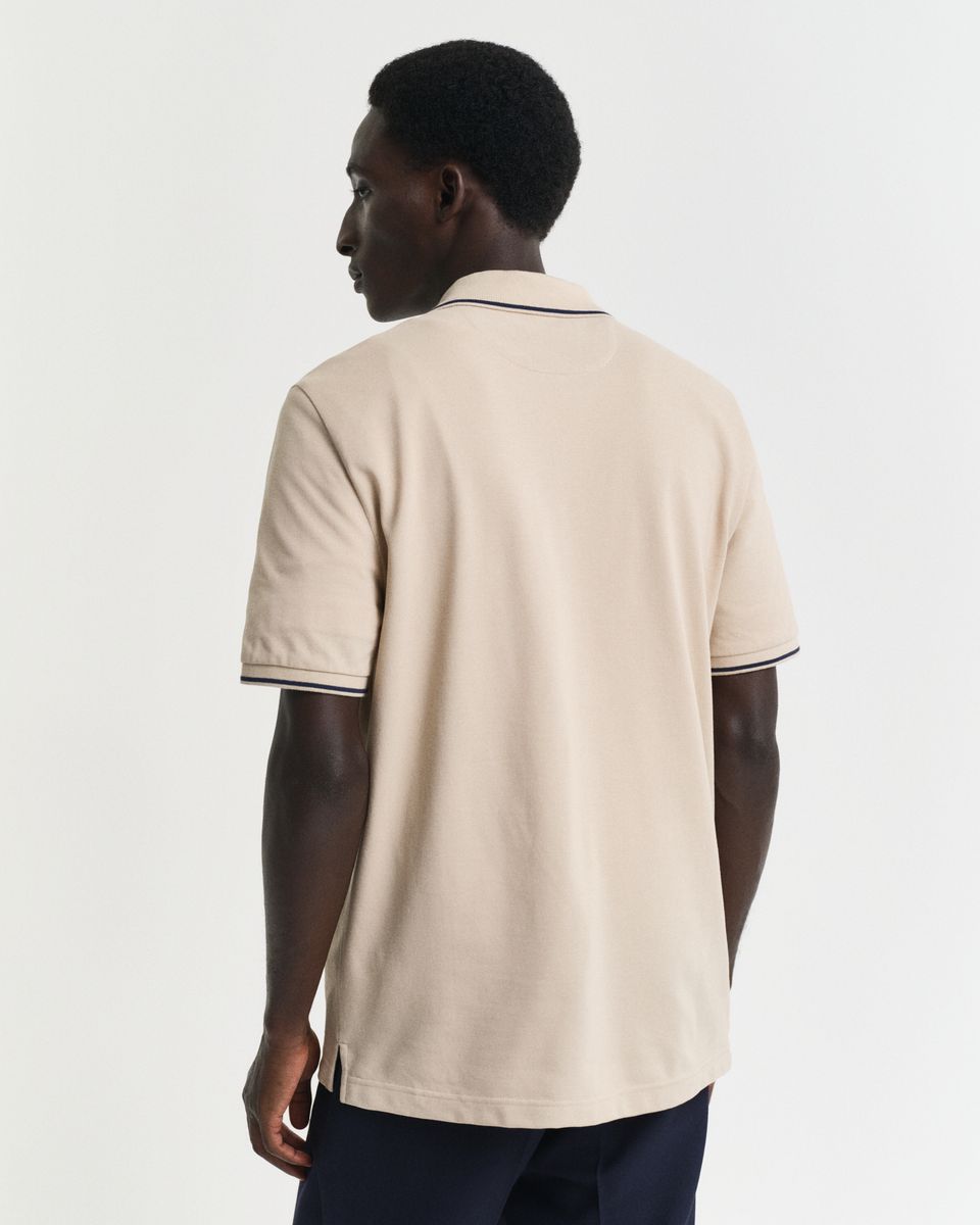 Tipped Piqué Poloshirt