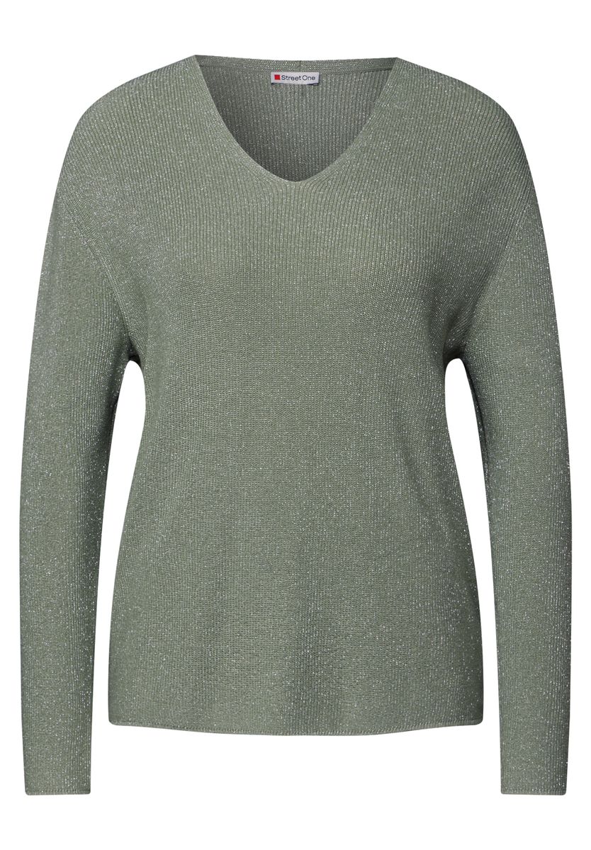 Glitzernder Pullover