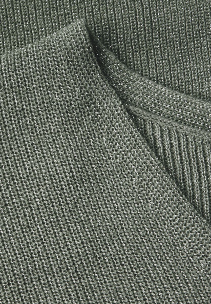 Glitzernder Pullover