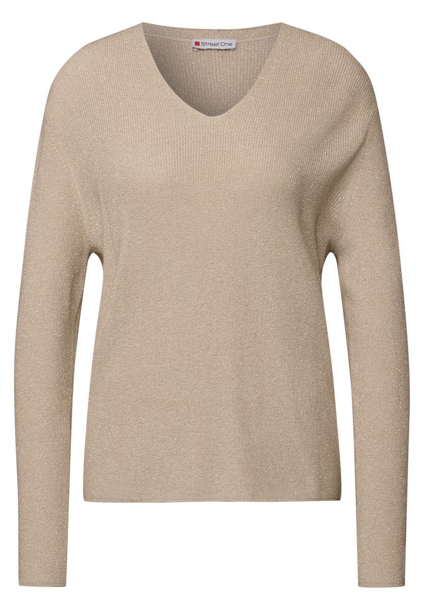 Glitzernder Pullover