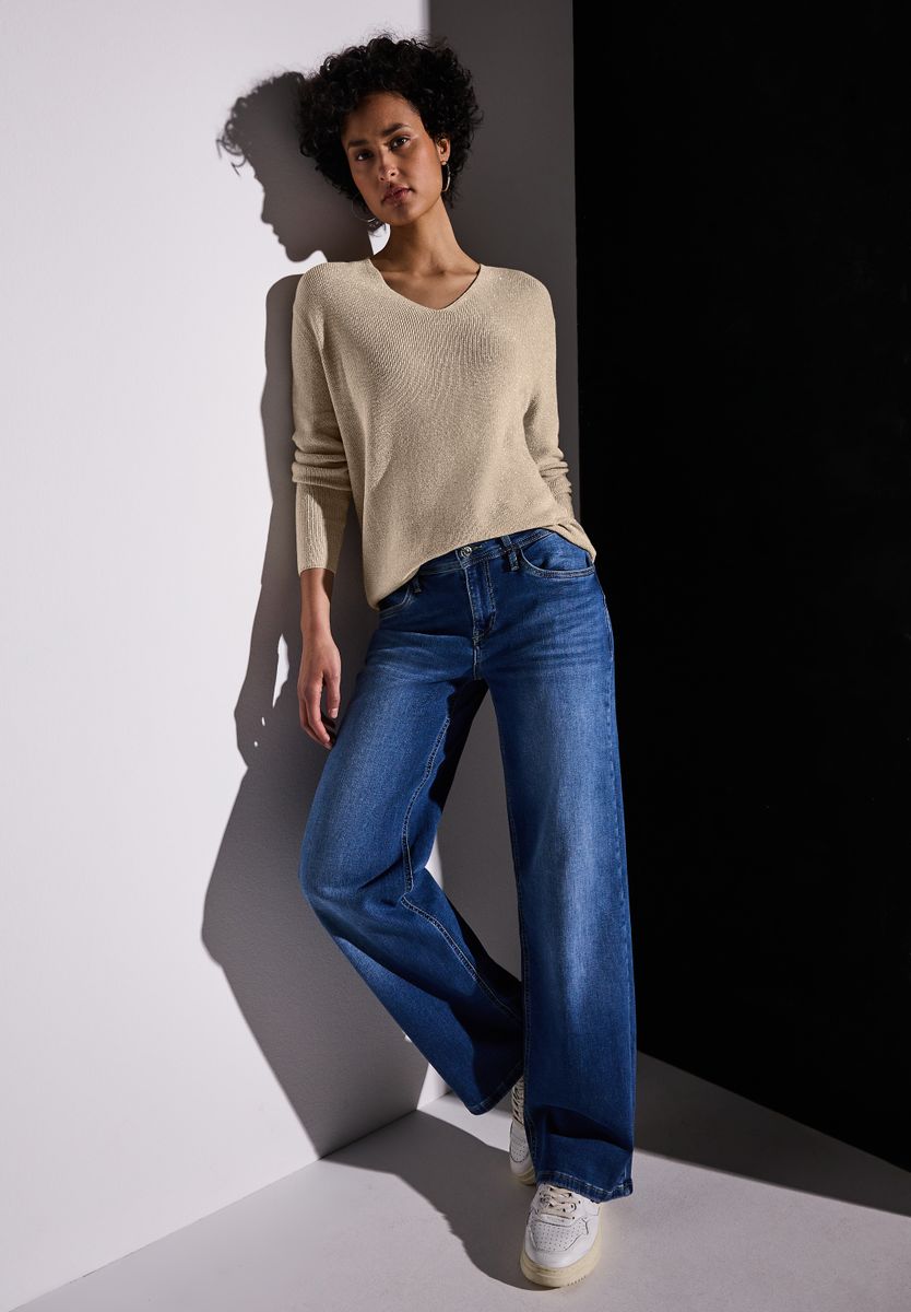 Glitzernder Pullover