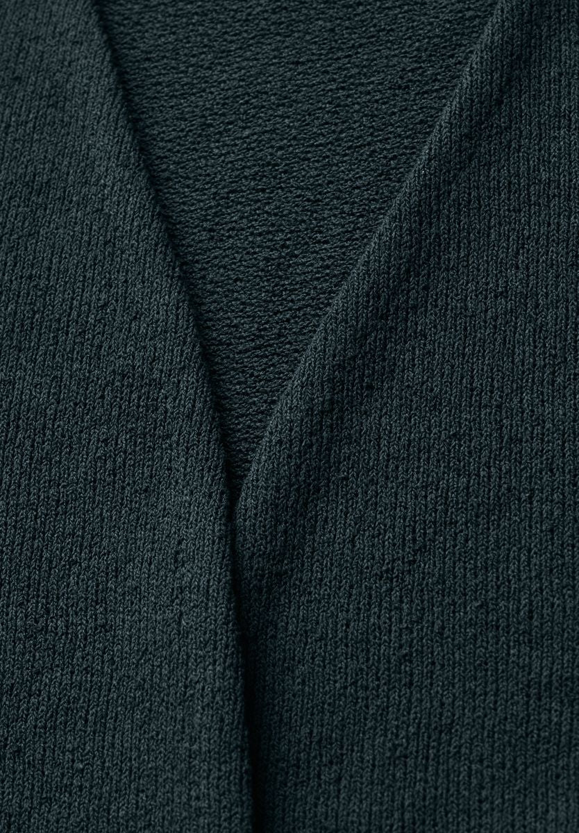Strick-Look Jacke