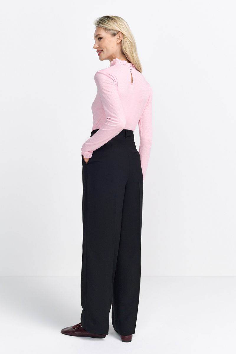 Organic Slub Frill Longsleeve