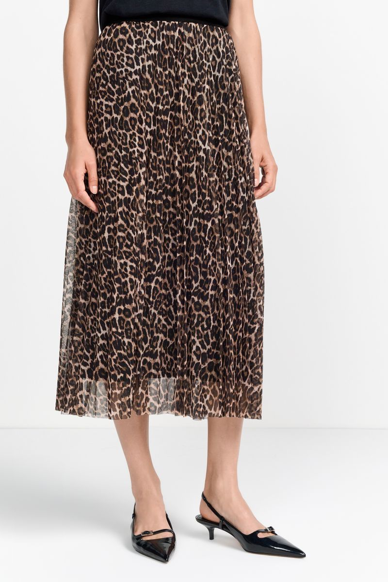 Printed Tulle Skirt