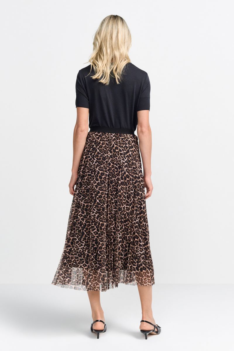Printed Tulle Skirt