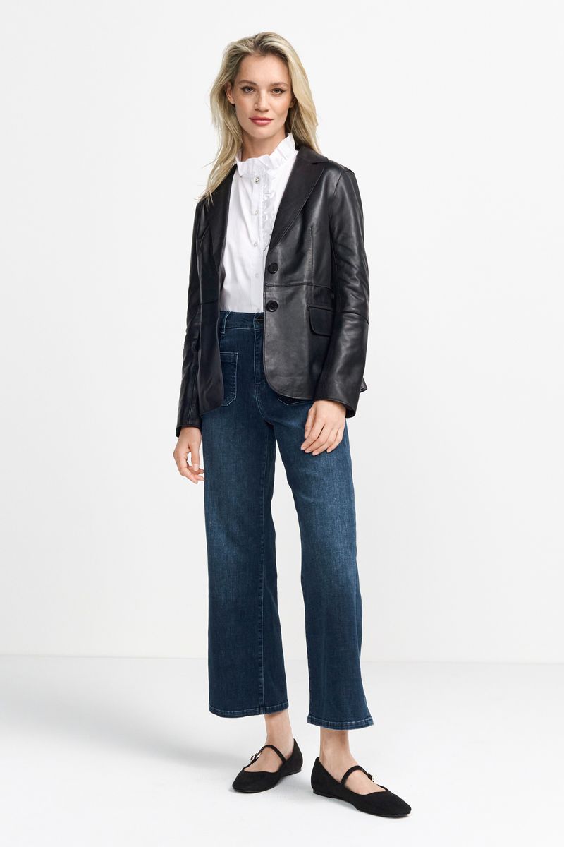 Culotte Deep Blue Denim