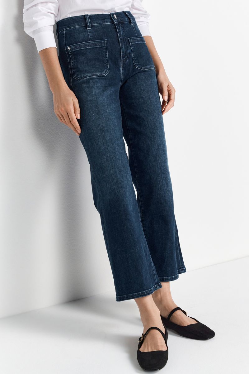 Culotte Deep Blue Denim