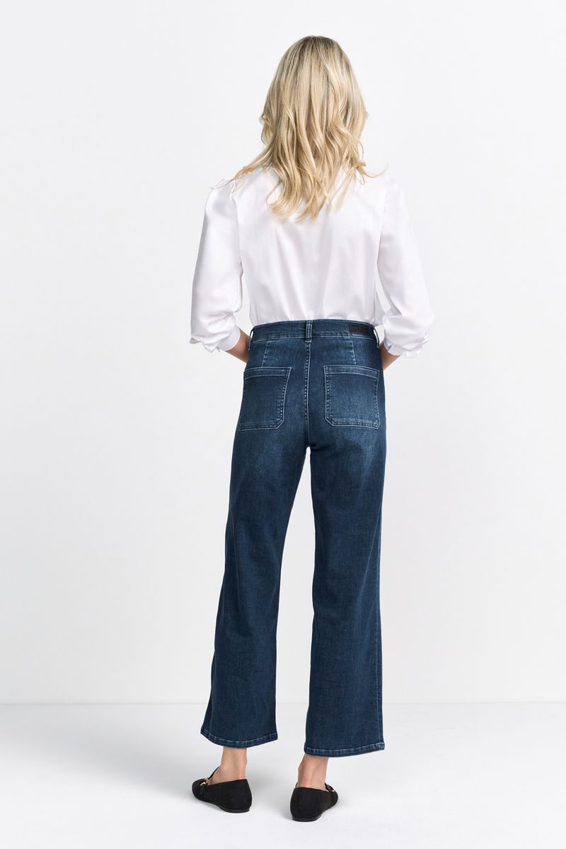 Culotte Deep Blue Denim