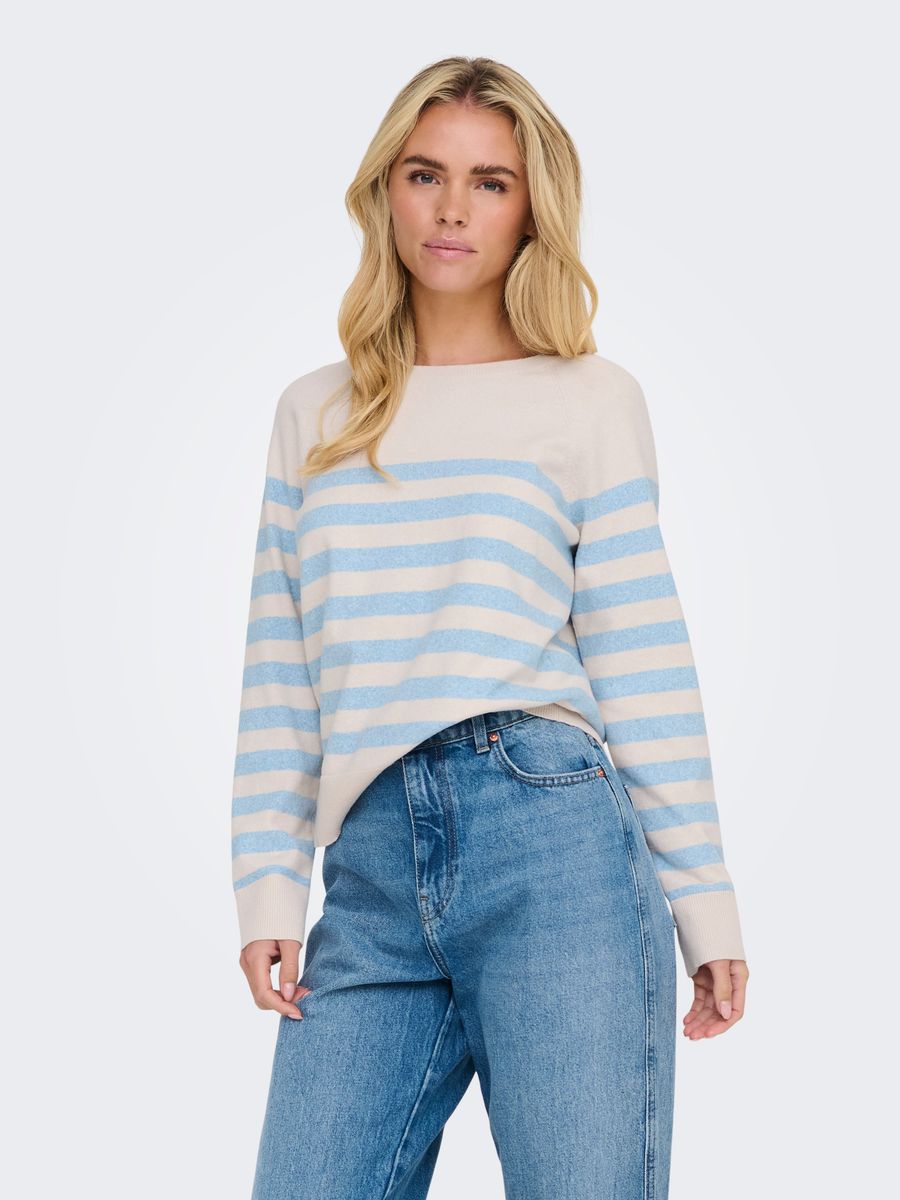 ONLAMA LIFE LS RAGLAN O-NECK CC KNT