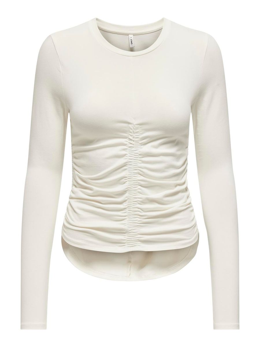 ONLISLA L/S RUCHED TOP JRS