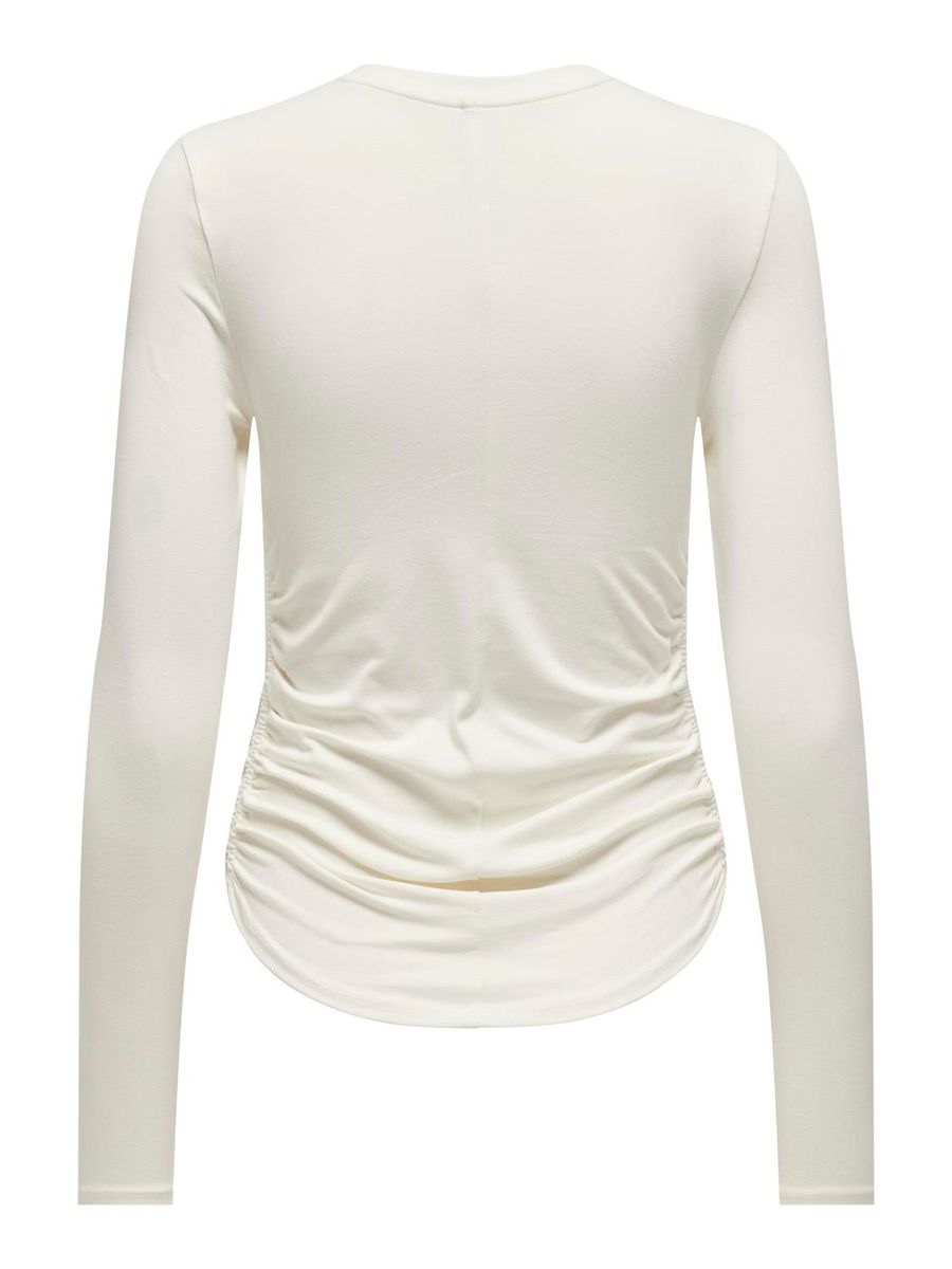 ONLISLA L/S RUCHED TOP JRS
