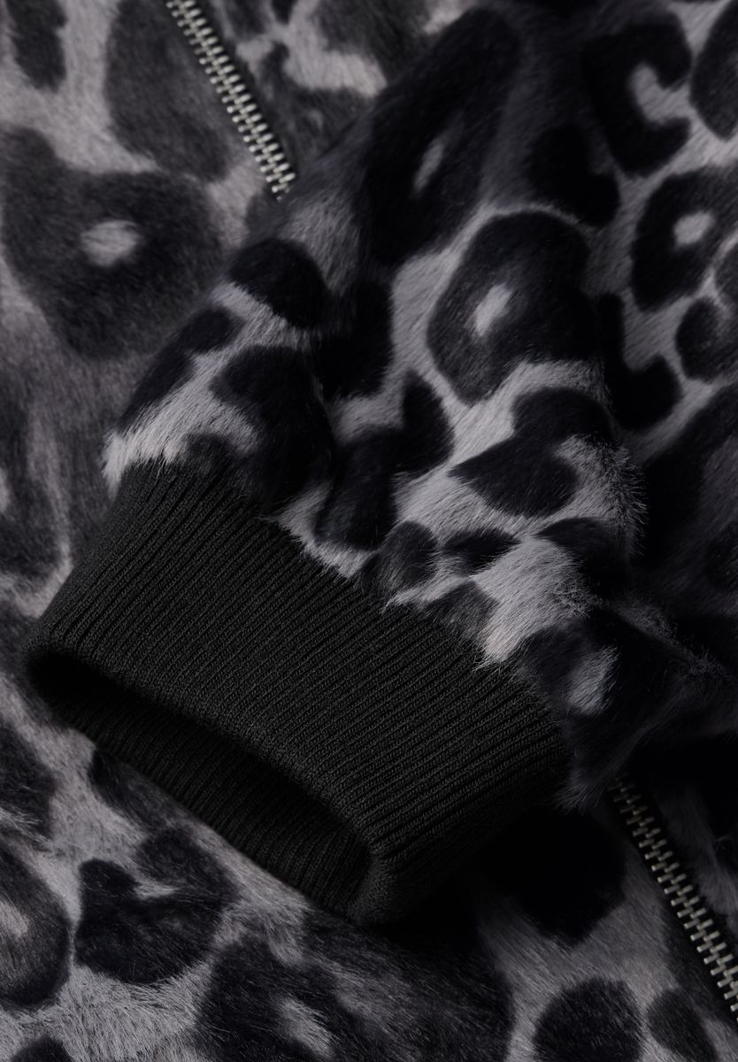 Blouson mit Leo-Muster