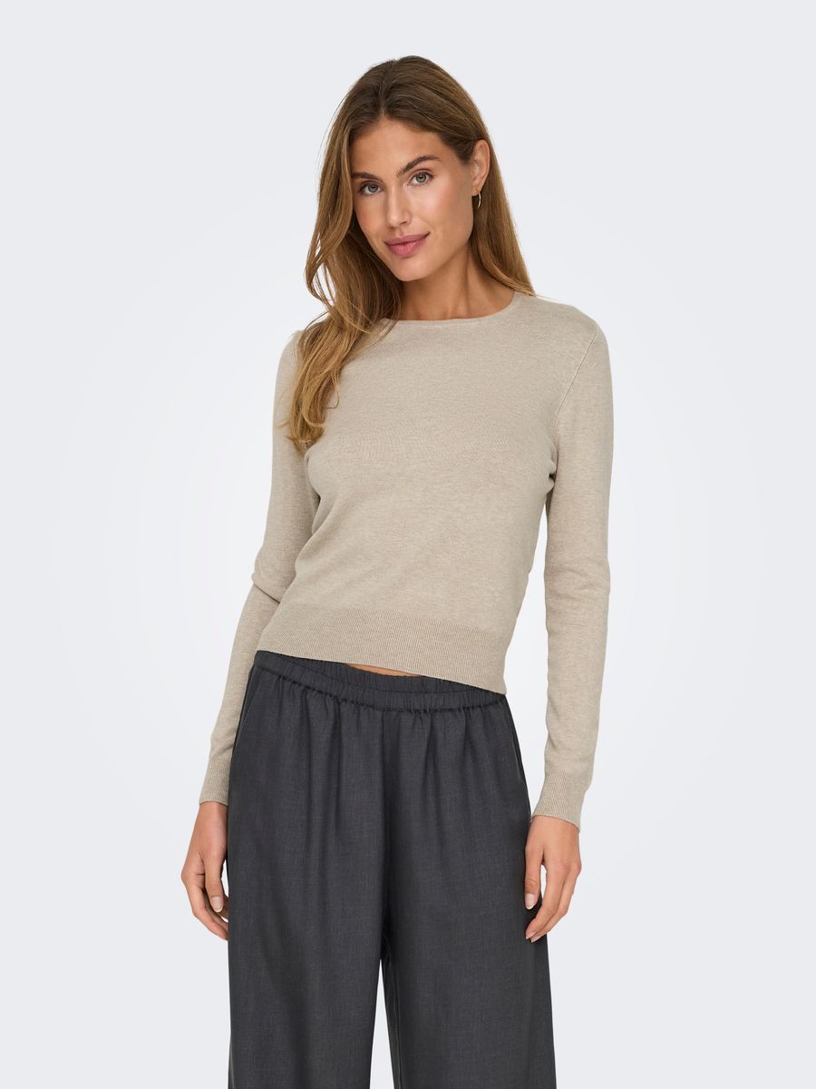 ONLVENICE LIFE LS ONECK PULLOVER KNT
