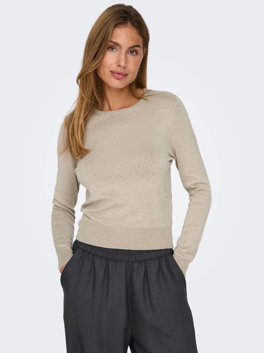 ONLVENICE LIFE LS ONECK PULLOVER KNT