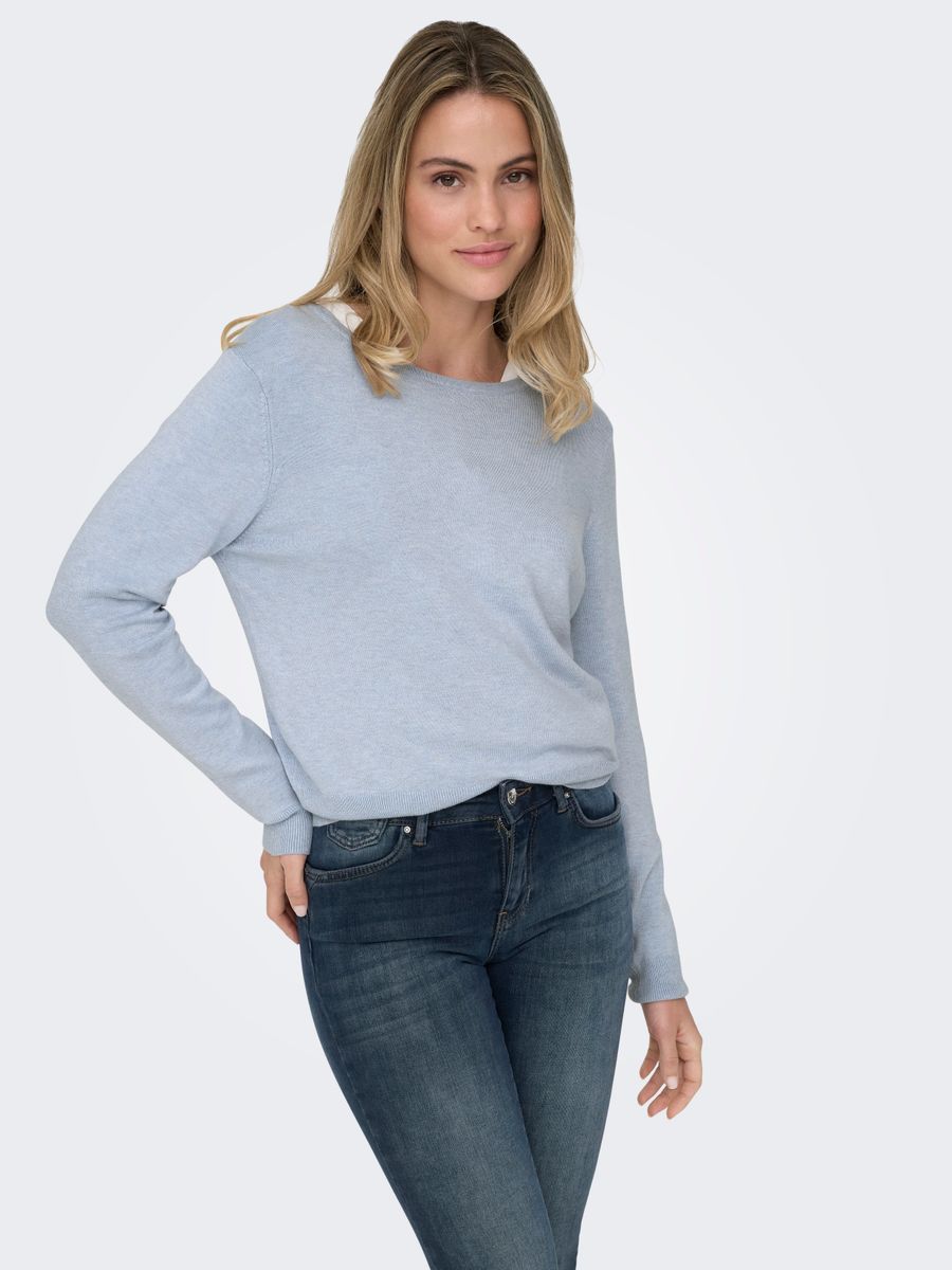 ONLVENICE LIFE LS ONECK PULLOVER KNT