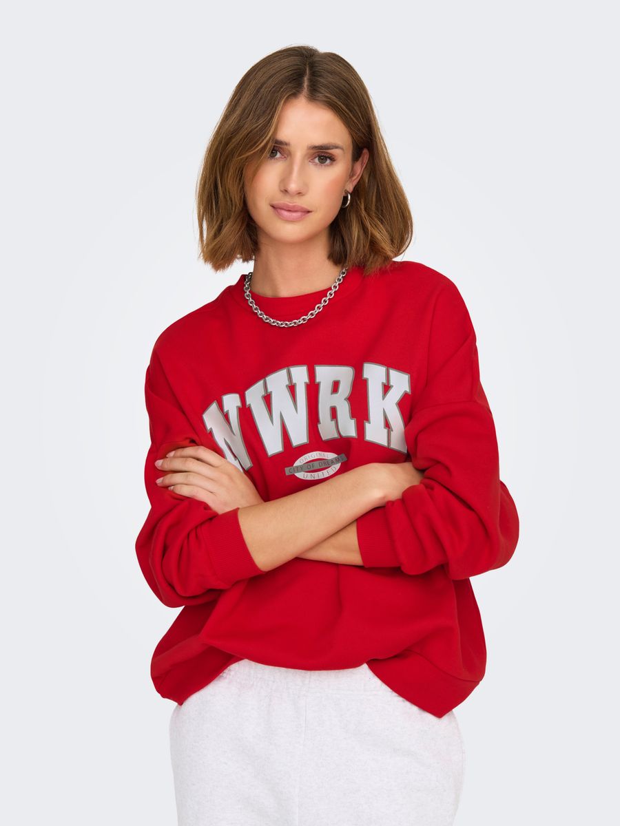 ONLDEBORAH L/S CLUB O-NECK SWT
