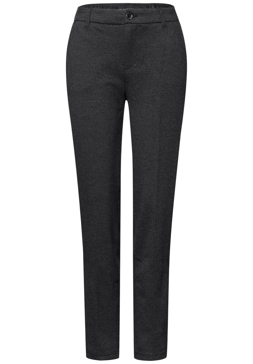 Chino im Melange-Look