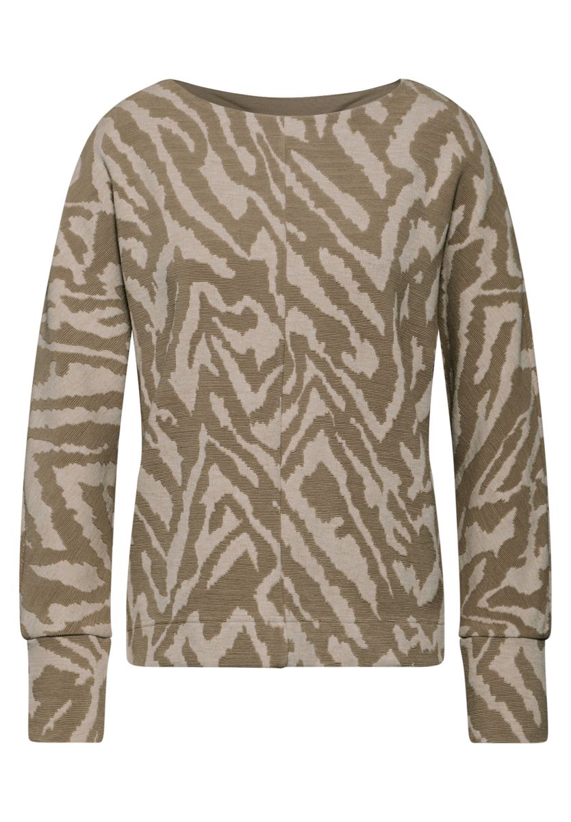 Two-Tone Jaquard Shirt