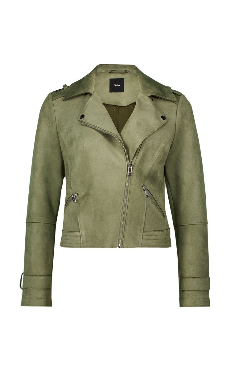 Velourslederjacke