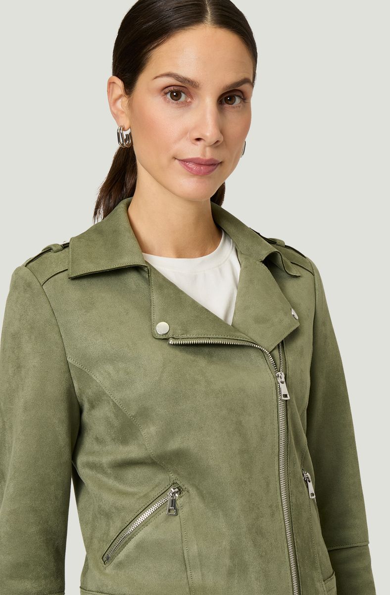 Velourslederjacke