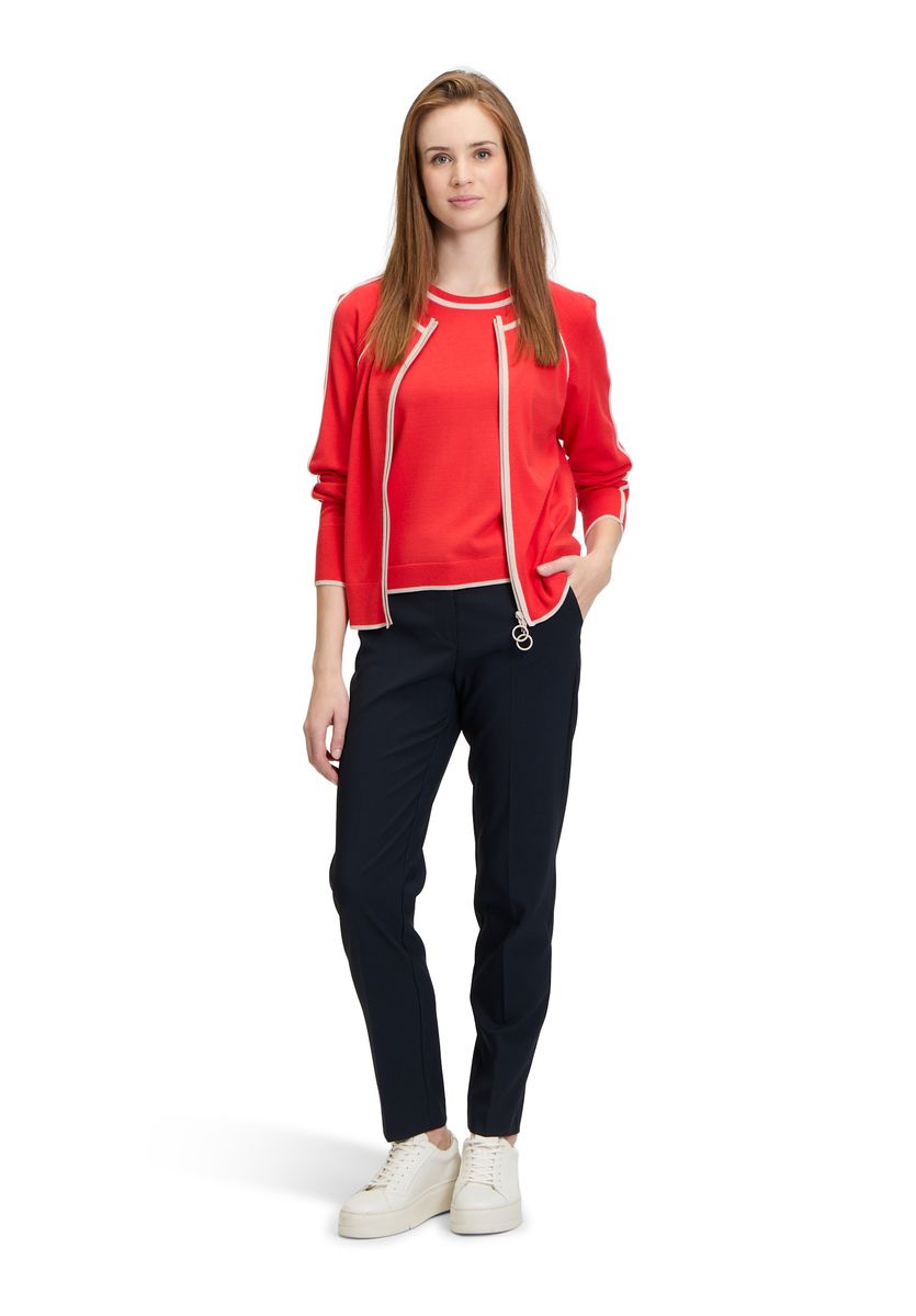 Feinstrickjacke