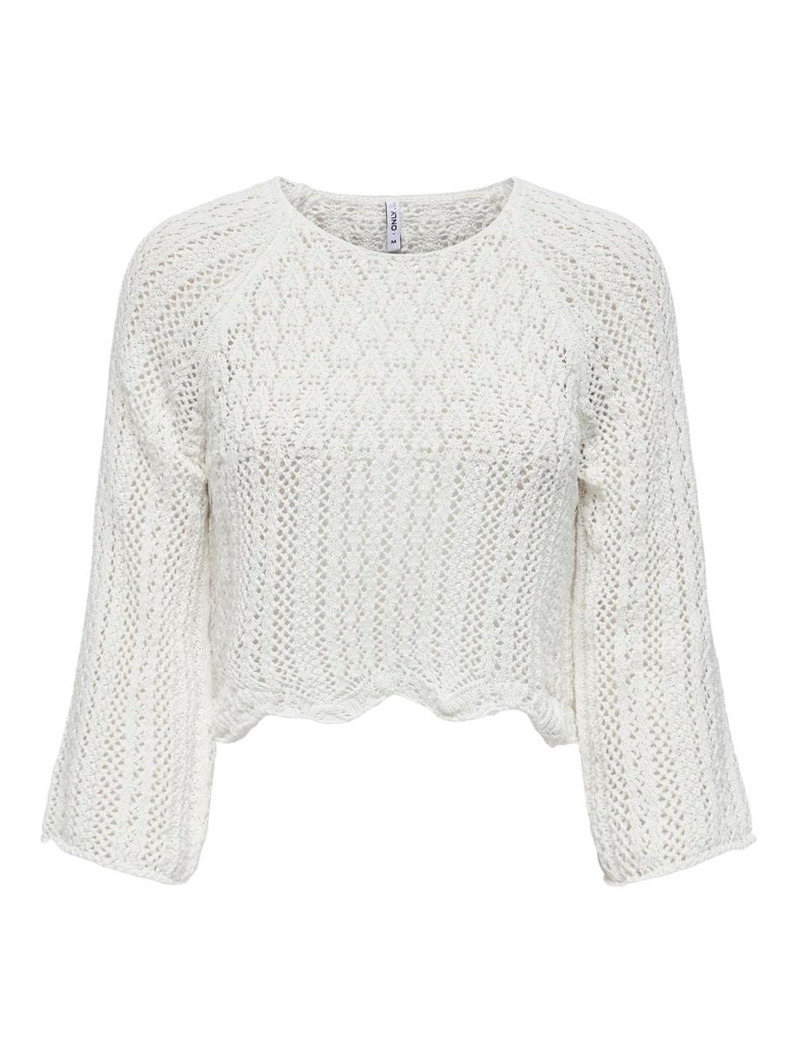 ONLNOLA LIFE 3/4 PULLOVER KNT NOOS