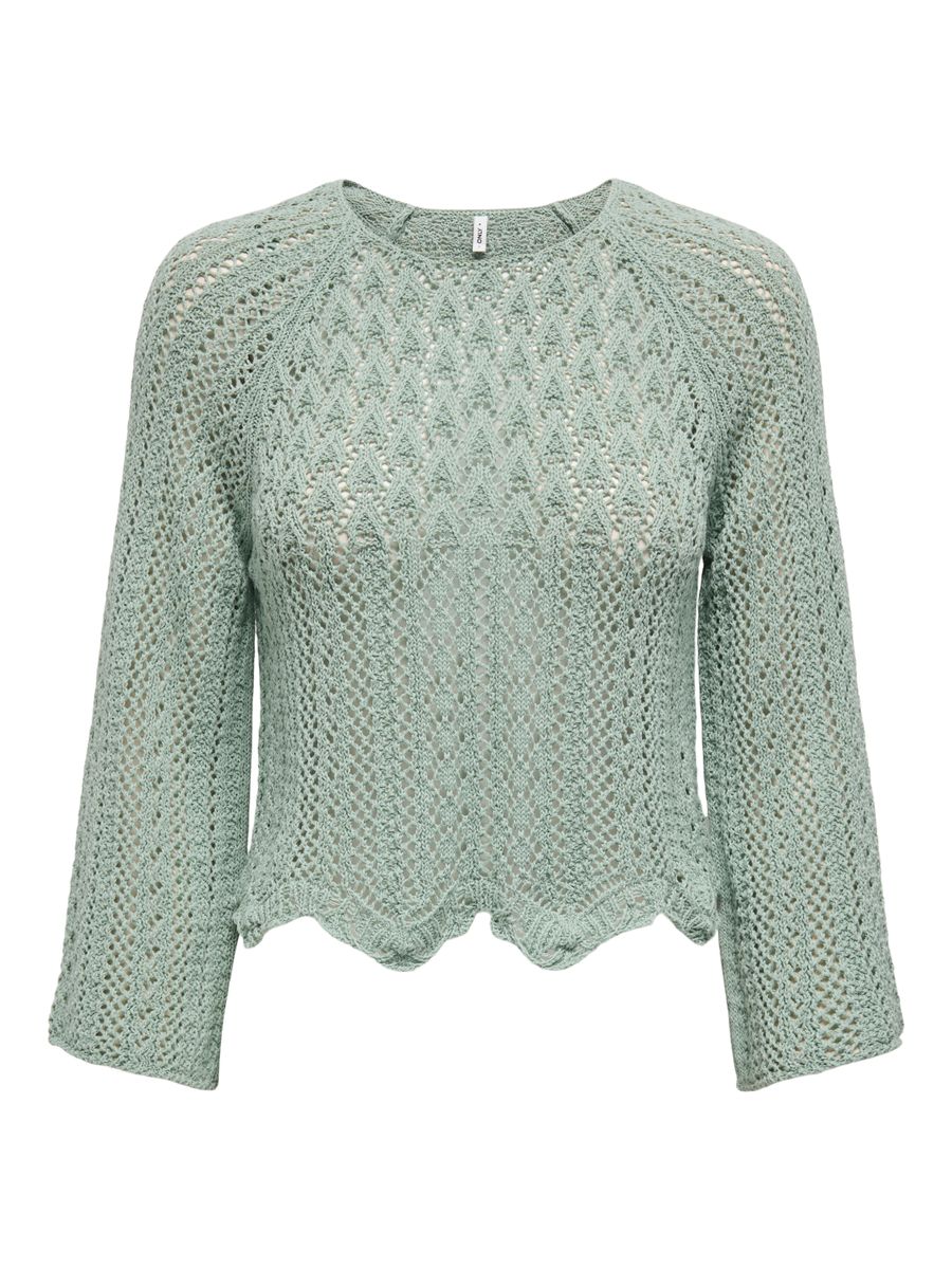 ONLNOLA LIFE 3/4 PULLOVER KNT NOOS