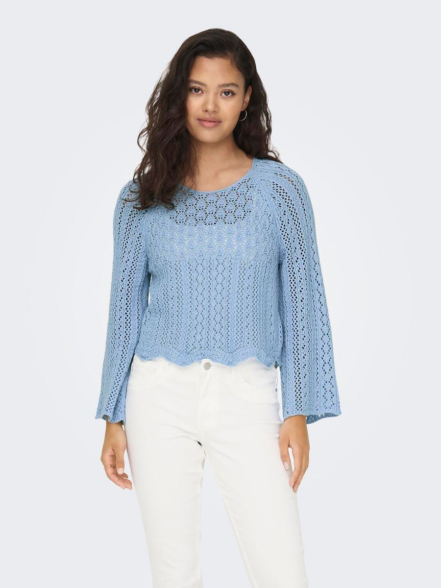 ONLNOLA LIFE 3/4 PULLOVER KNT NOOS