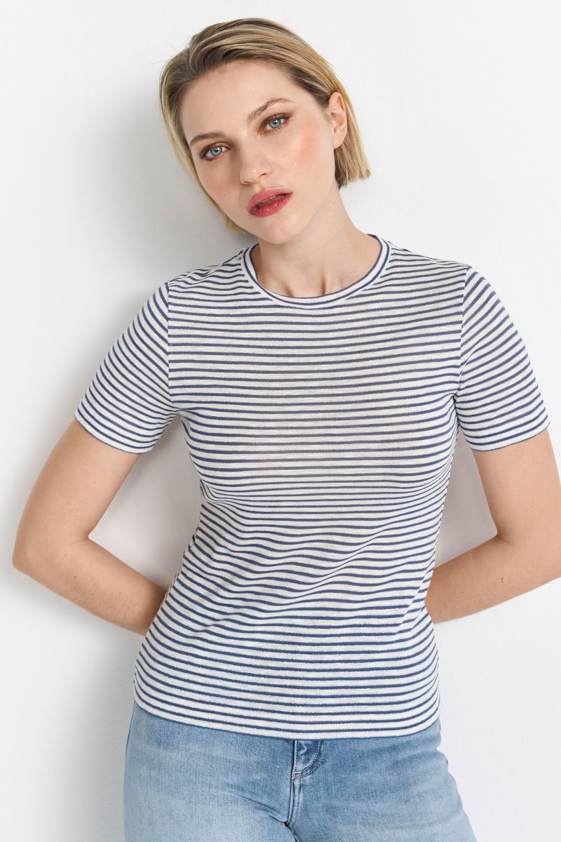 Sparkle Striped T-Shirt Organic
