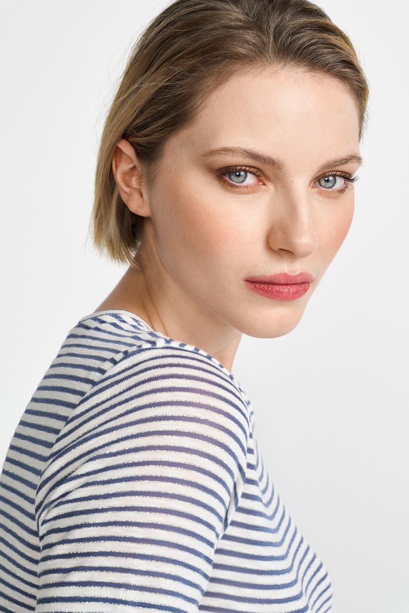 Sparkle Striped T-Shirt Organic