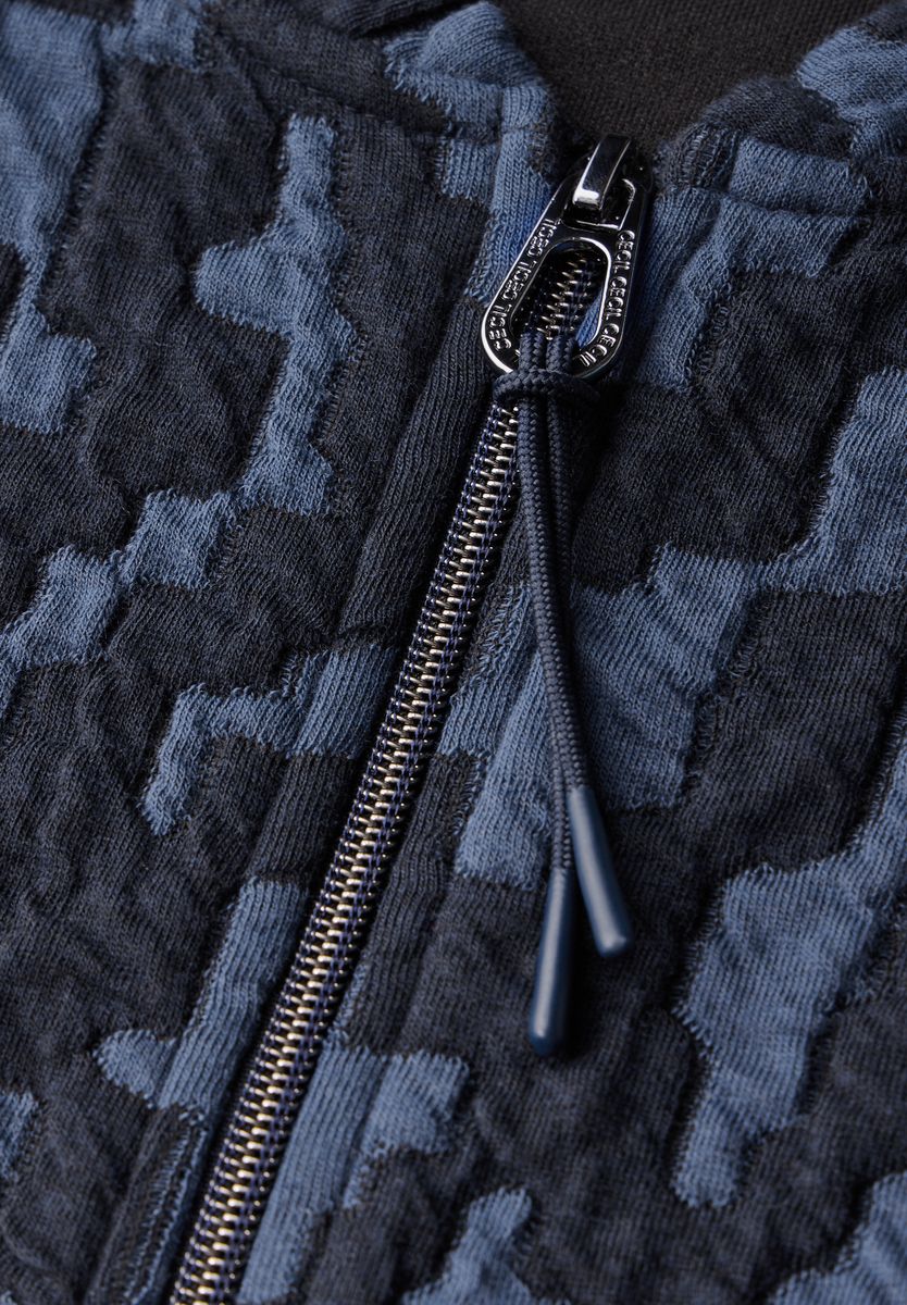 Jaquard Jacke mit Struktur