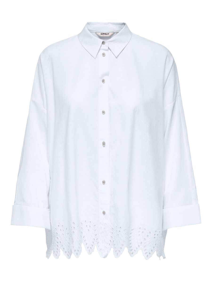 ONLGRACES TULUM LS EMB SHIRT WVN