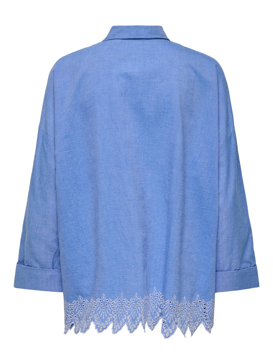 ONLGRACES TULUM LS EMB SHIRT WVN