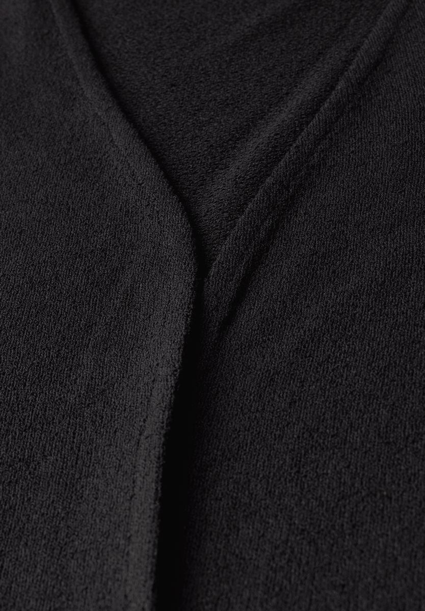 Strick-Look Jacke