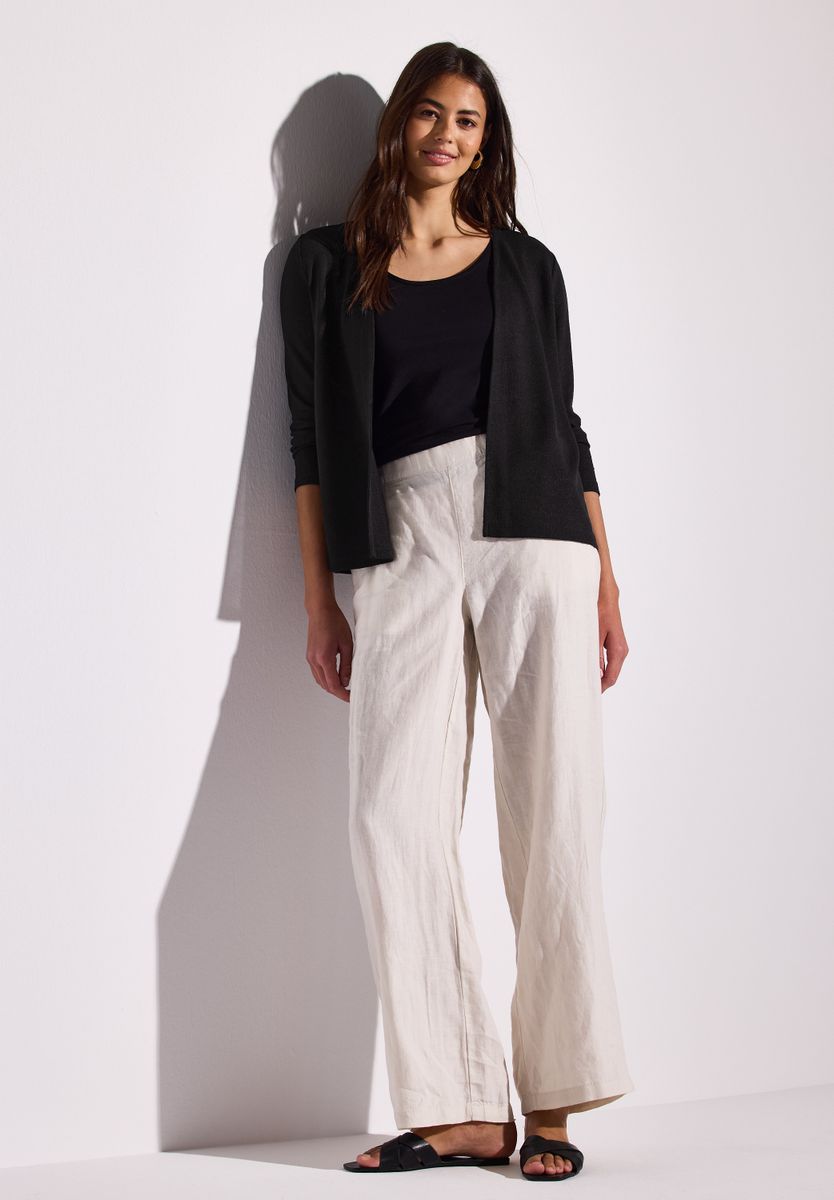 Strick-Look Jacke