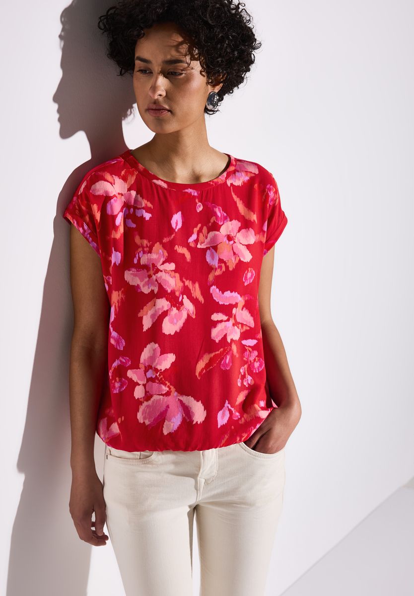 Bedruckte Bluse