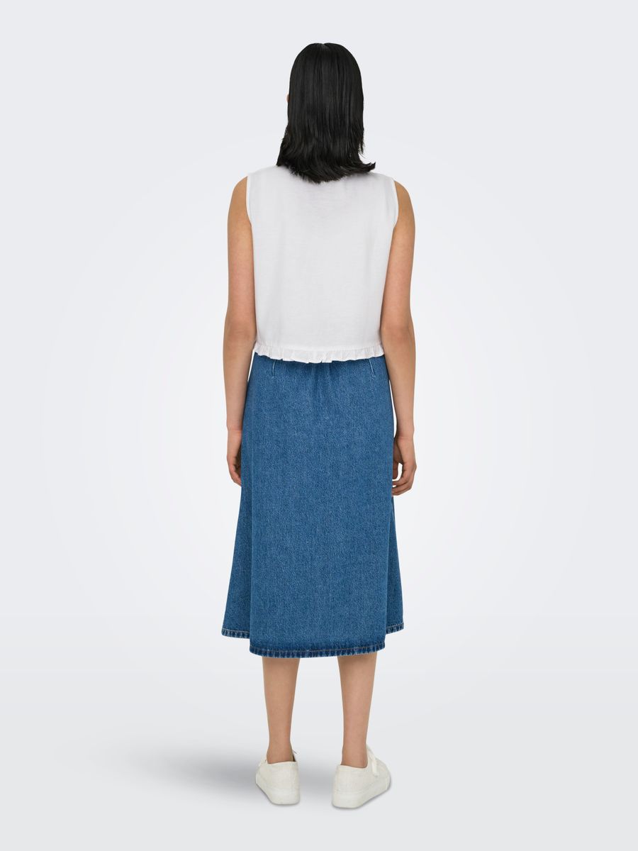 ONLJAKIRI LINEN S/L EMB VEST PTM