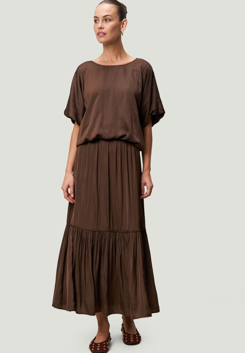 Satinbluse