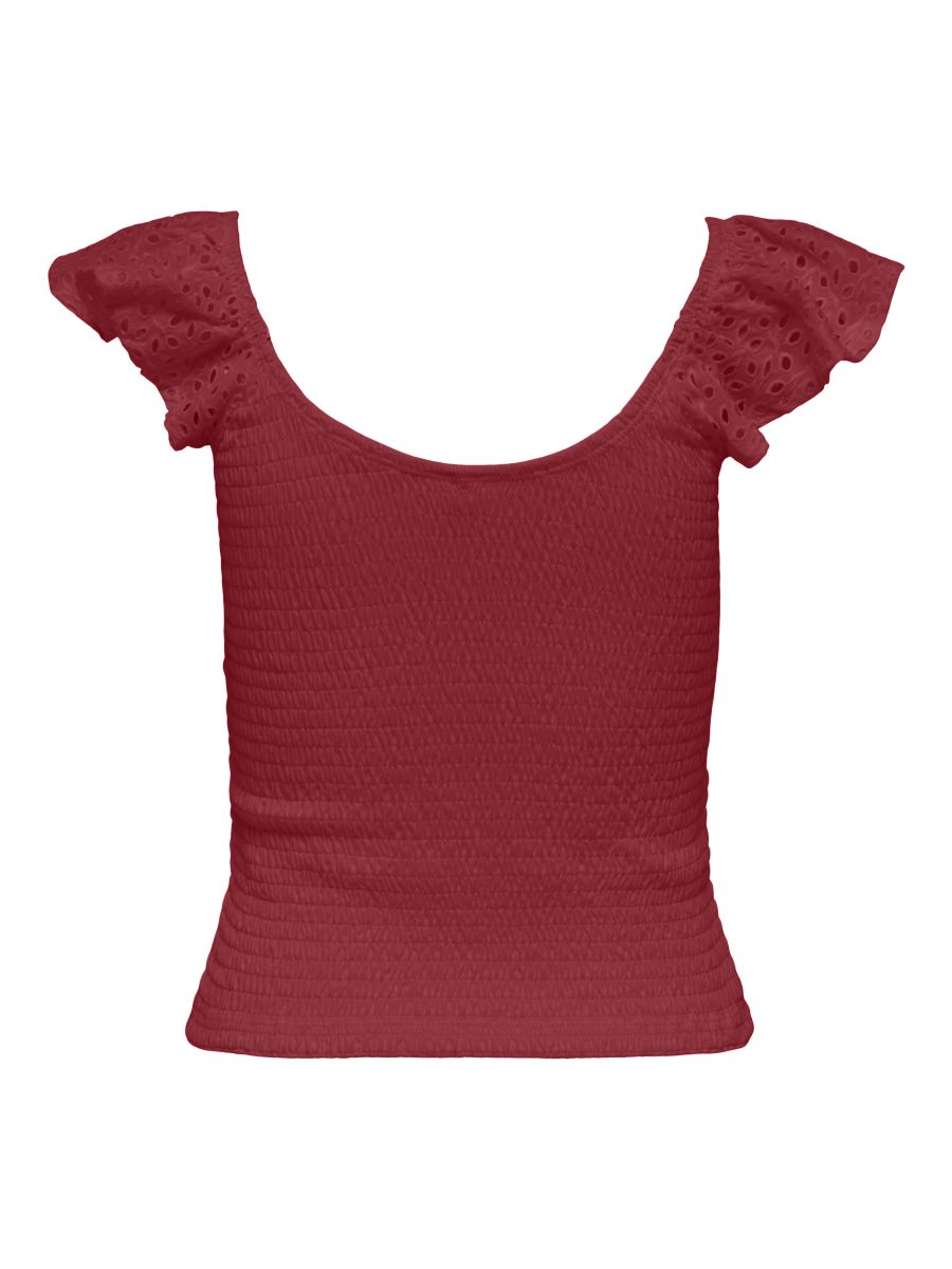 ONLGWEN LIFE S/L SMOCK TOP JRS