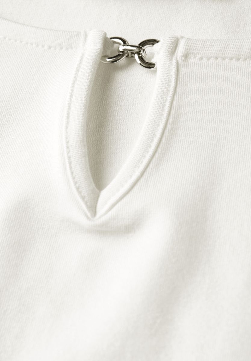 Shirt mit Cut-Out