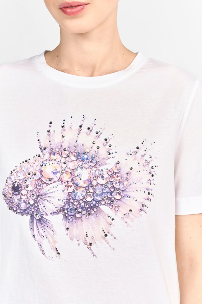 Elegant Fit T Sparkling Fish