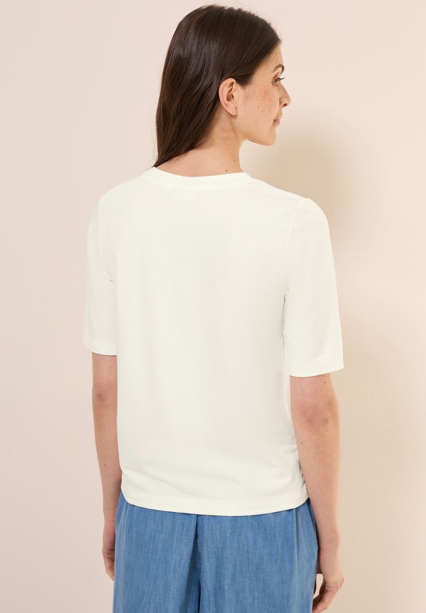 Softes Shirt mit Folienprint