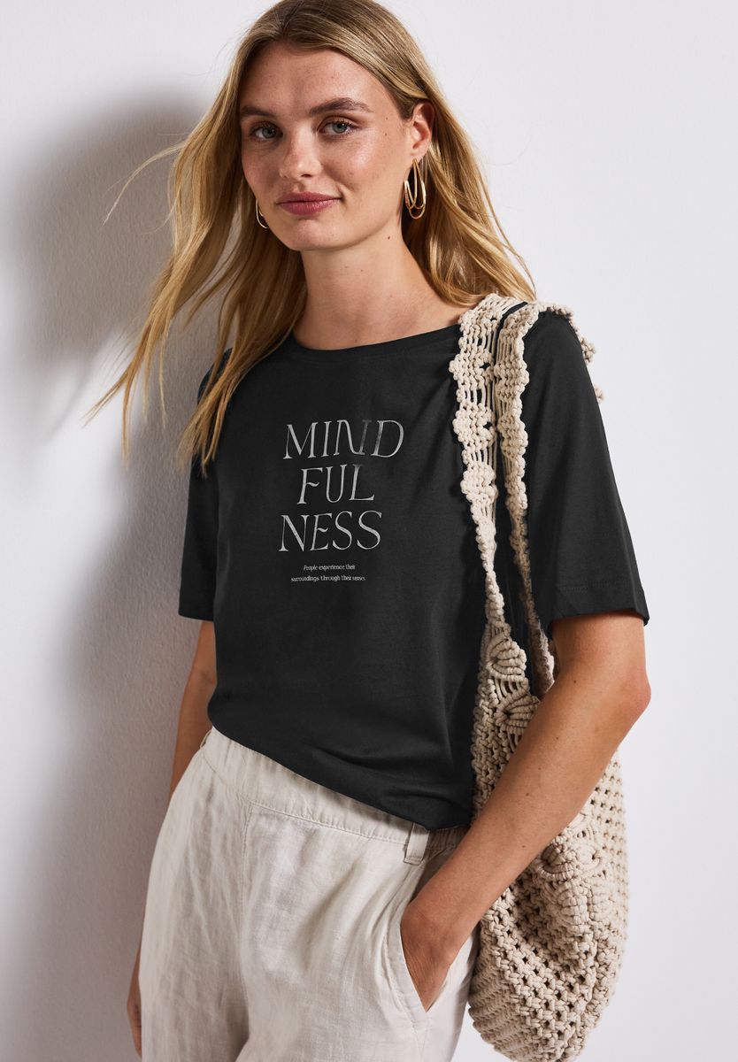 Softes Shirt mit Wording