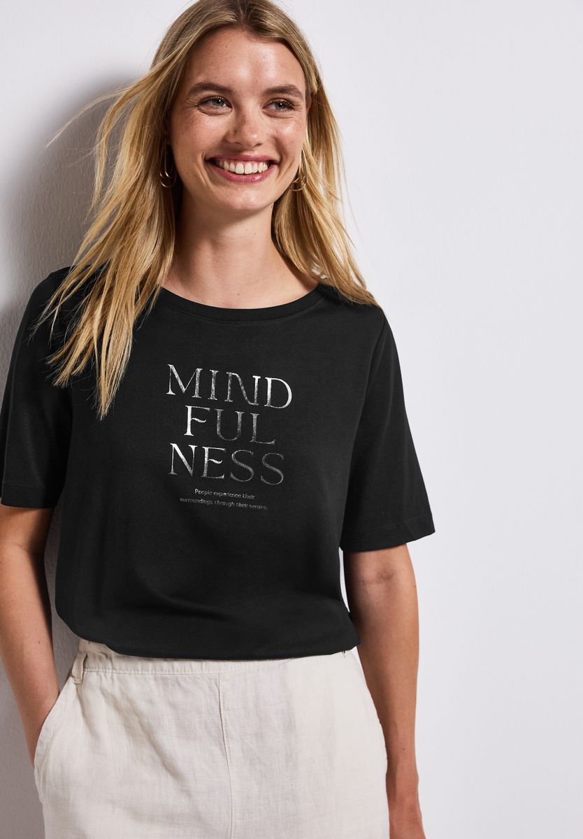 Softes Shirt mit Wording