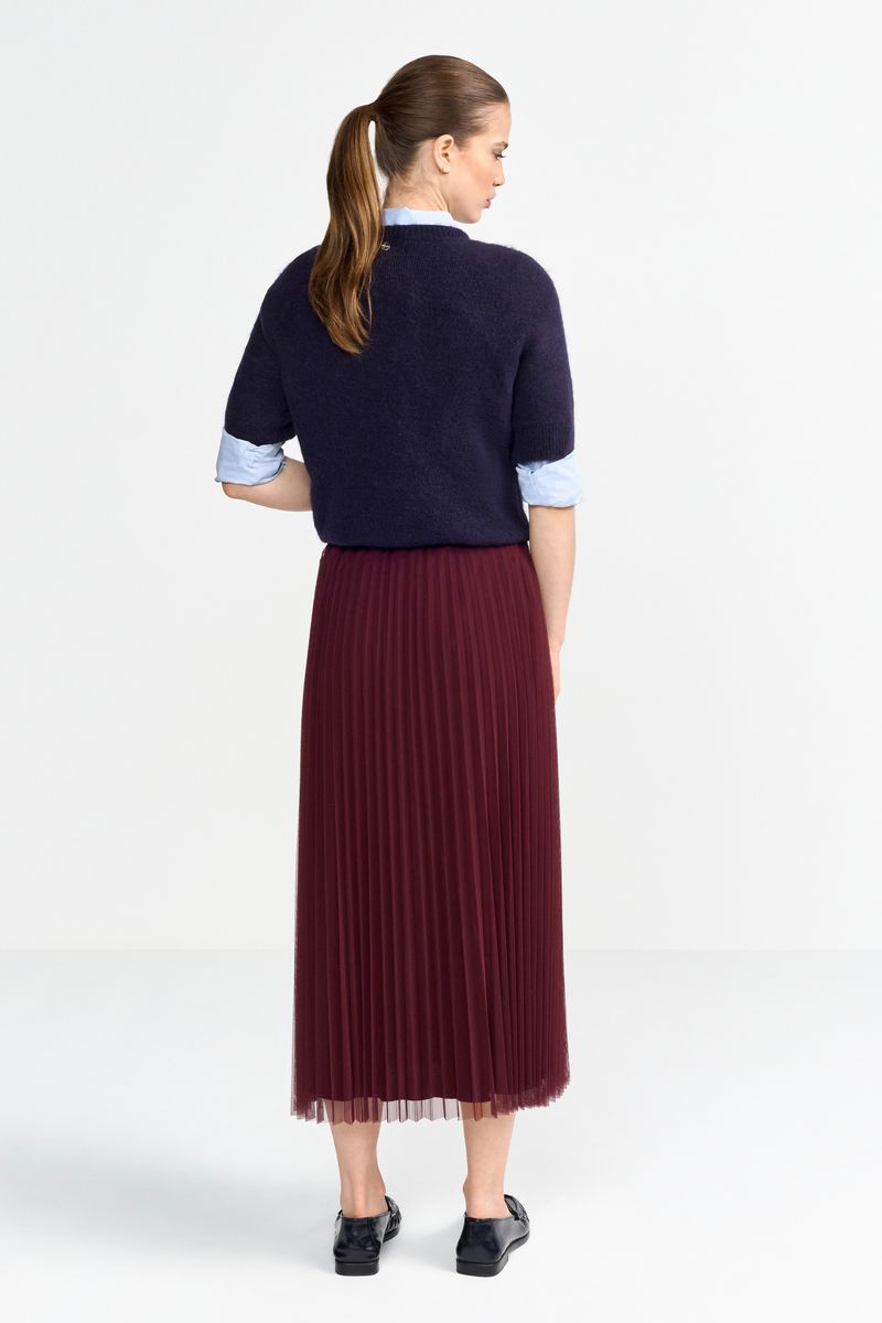 Tulle Plisse Skirt