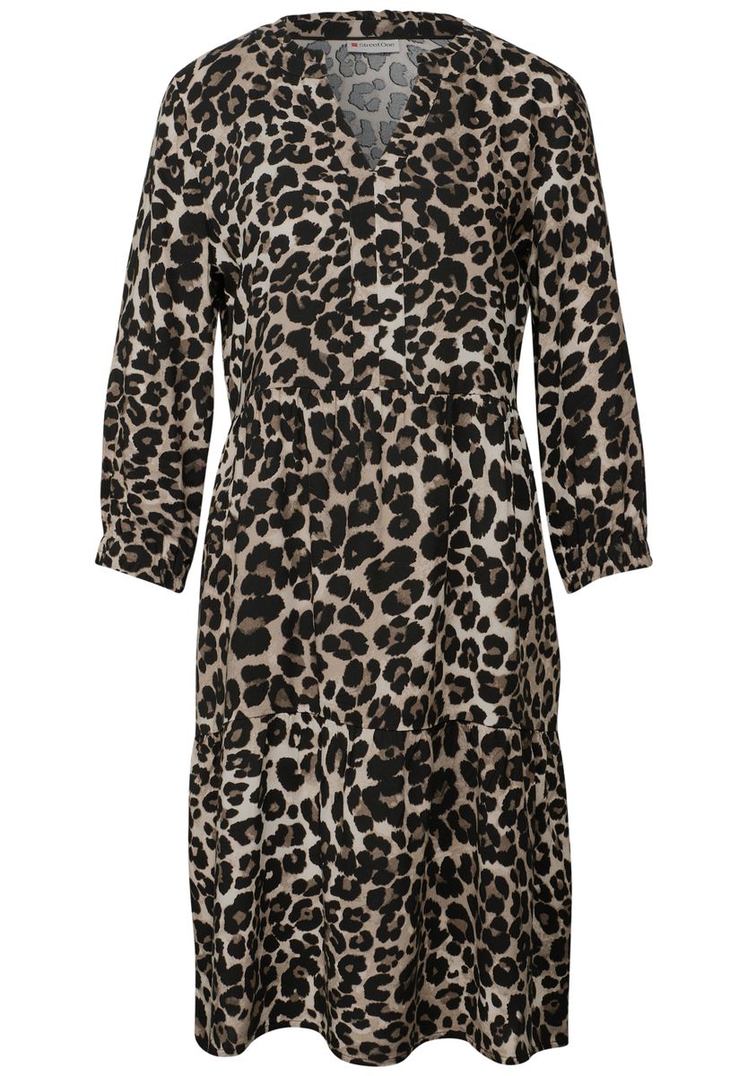 Gemustertes Tunika-Kleid