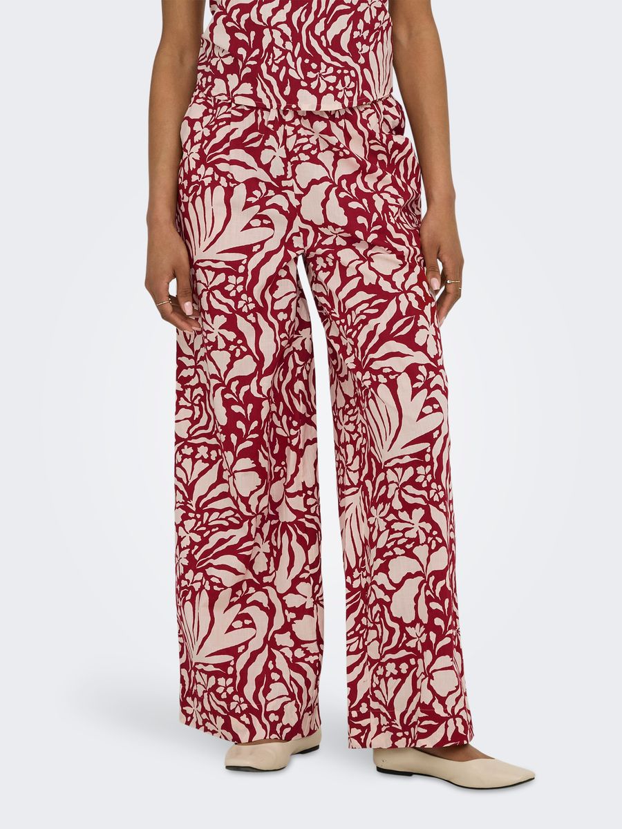ONLKALEEN LIFE HW PULL-UP PANT WVN
