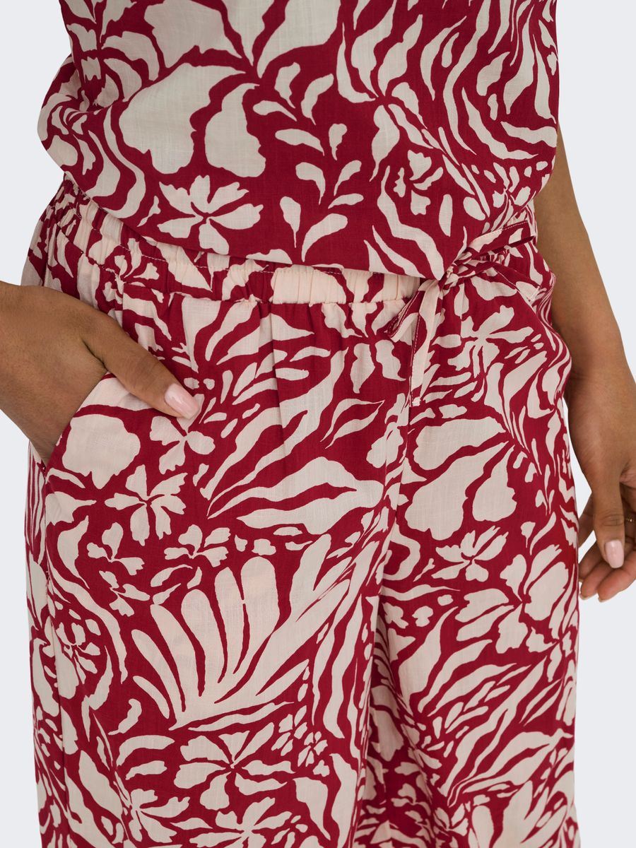 ONLKALEEN LIFE HW PULL-UP PANT WVN